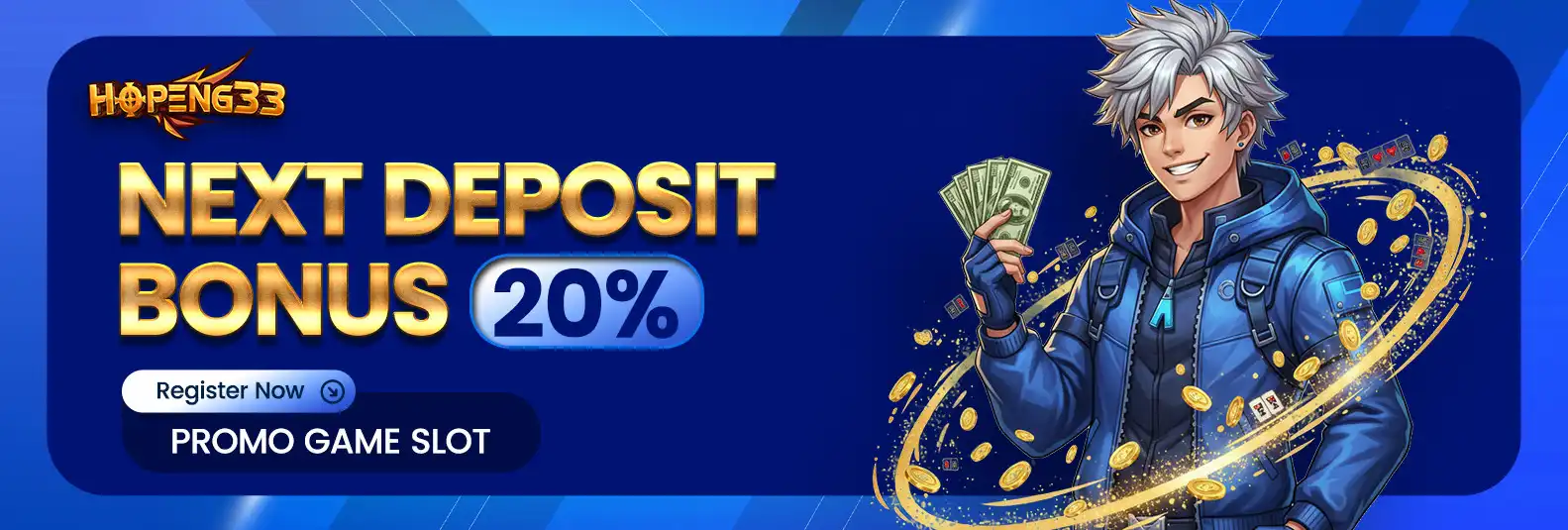 BONUS DEPOSIT 20% SLOT